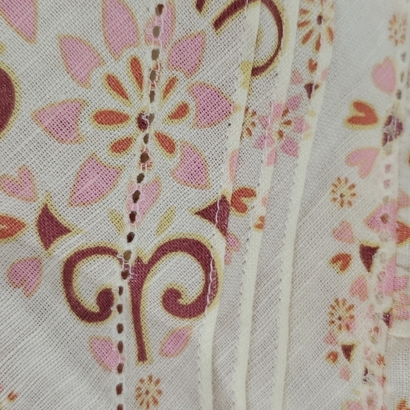 G.H. Bass & Co. Linen Cotton Floral Midi Skirt - Picture 15 of 17